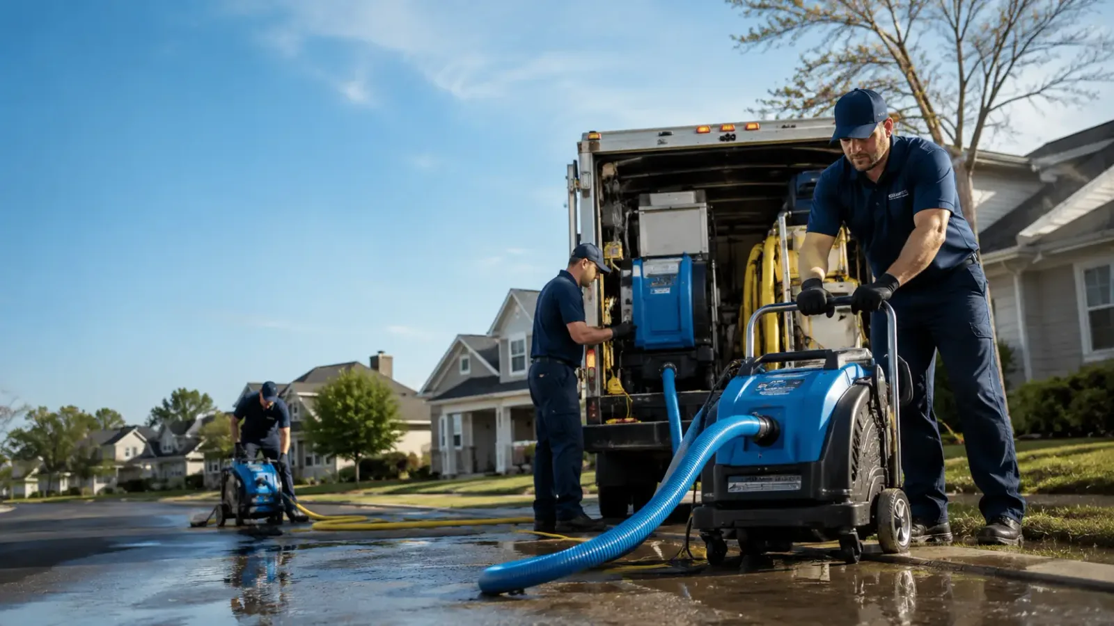 Flood Damage Cleanup in Pioneertown, CA